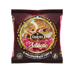 Торт бисквитный FARETTI Adagio Малиновый 300гр/6шт